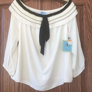 Cece top new with tags